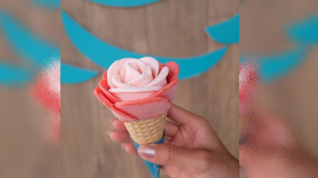 Rose Ice Cream. (Foto: Instagram/Rosélato)