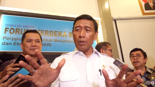 Wiranto di Galeri Nasional (Foto: Wahyuni Sahara/kumparan)