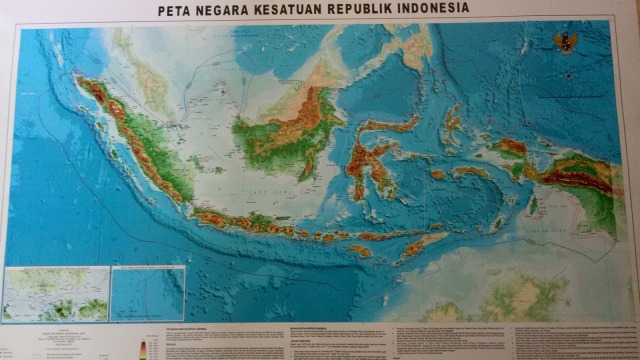 Peta Baru Indonesia. Foto: Amanaturrosyidah/kumparan