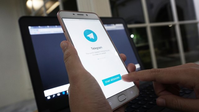 Ilustrasi Telegram. Foto: Aditia Noviansyah/kumparan