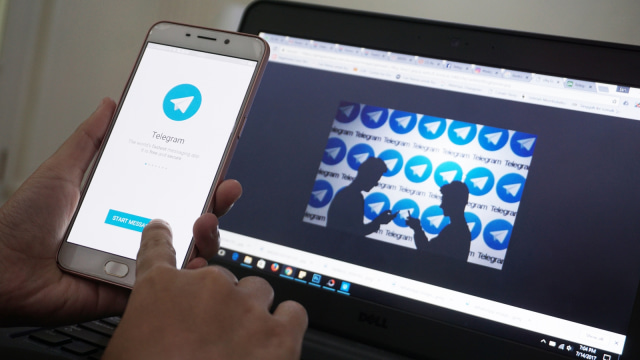 Ilustrasi Telegram. Foto: Aditia Noviansyah/kumparan