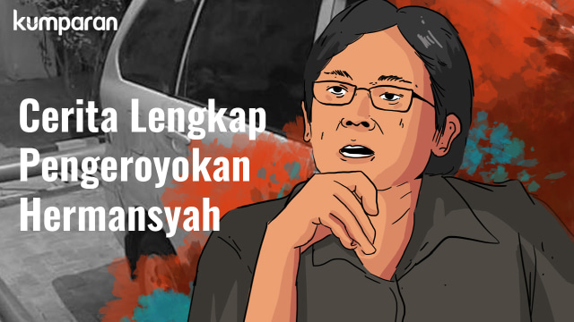 Komik Pengeroyokan Hermansyah (Foto: Faisal Nu'man/kumparan)