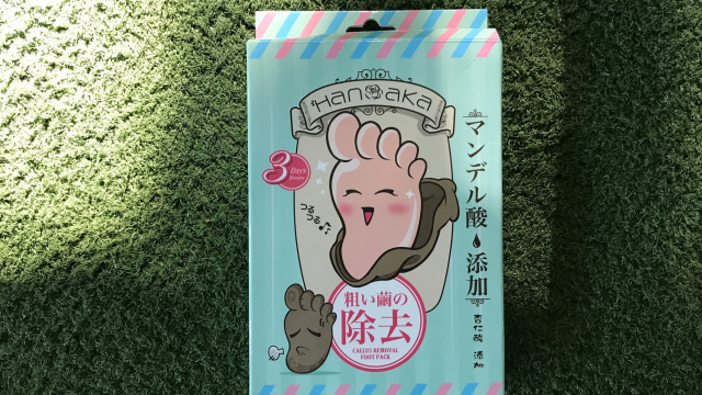Hanaka Callus Removal Pack. (Foto: Stephanie Elia/kumparan)