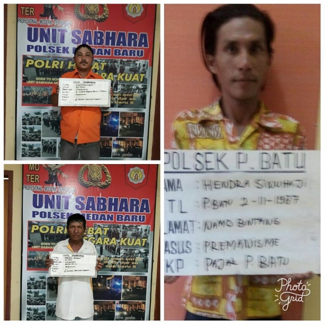 Hasil Giat Ops Premanisme di Medan. (Foto: Instagram: polrestabes.medan)