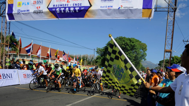 Etape kedua  Tour de Flores (Foto: Tour de Flores)
