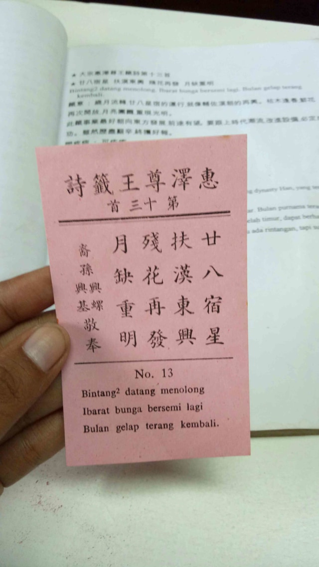 Menjajal Ramalan Kuno Tionghoa di Vihara Dharma Bhakti (5)
