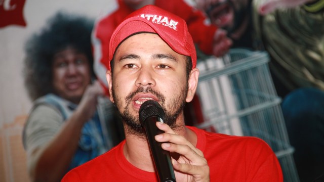 Raffi Ahmad di launching album Rafathar Foto: Munady Widjaja/kumparan
