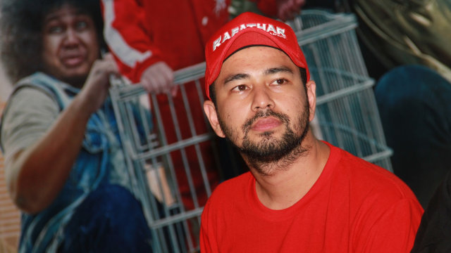 Raffi Ahmad di peluncuran album Rafathar (Foto: Munady Widjaja/kumparan)