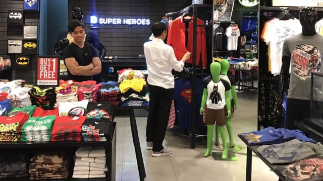 Jokowi dan Kaesang ke Grand Indonesia (Foto: Dok. Istimewa)