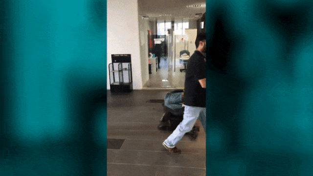 Satpam vs Petarung MMA. (Foto: Facebook Discover Subang Jaya)