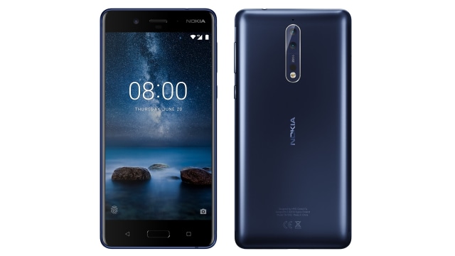Ponsel Nokia 8. (Foto: @evleaks/Twitter)