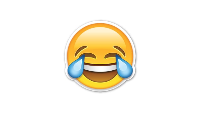 Emoji tangis bahagia. (Foto: kumparan)