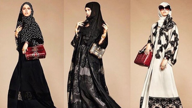 Pakaian abaya wanita (Foto: Instagram/asianaTV)