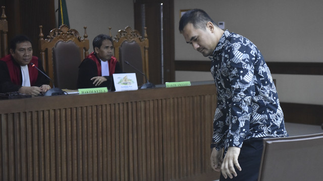 Saipul Jamil (Foto: Antara Foto/Wahyu Putro A.)