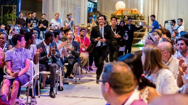 Tim mahasiswa UB di ajang Thought for Food. (Foto: Dok. Pribadi)