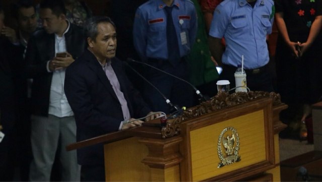 Demokrat abstain dalam voting RUU Pemilu (Foto: Fanny Kusumawardhani/kumparan)