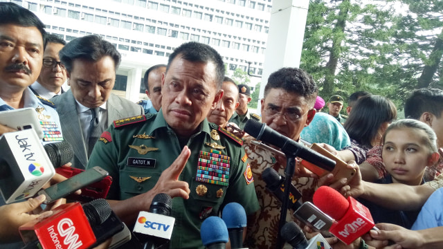 Panglima TNI Gatot Nurmantyo (Foto: Aprilandika Pratama/kumparan)