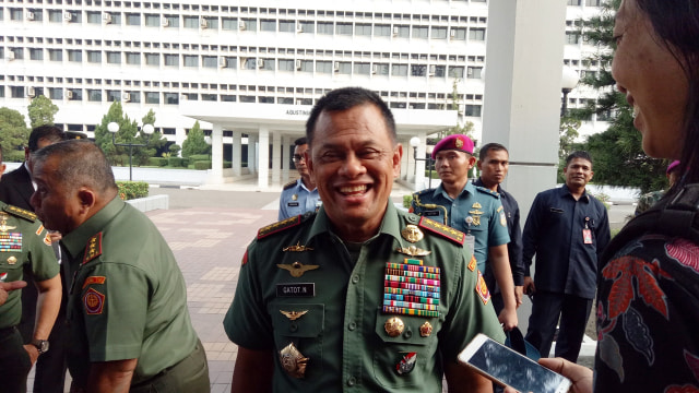 Panglima TNI Gatot Nurmantyo (Foto: Aprilandika Pratama/kumparan)