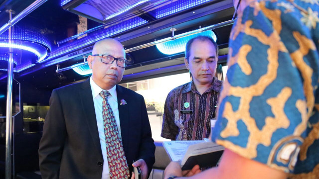 Bus Pesta (Foto: Dok. Kemenhub)