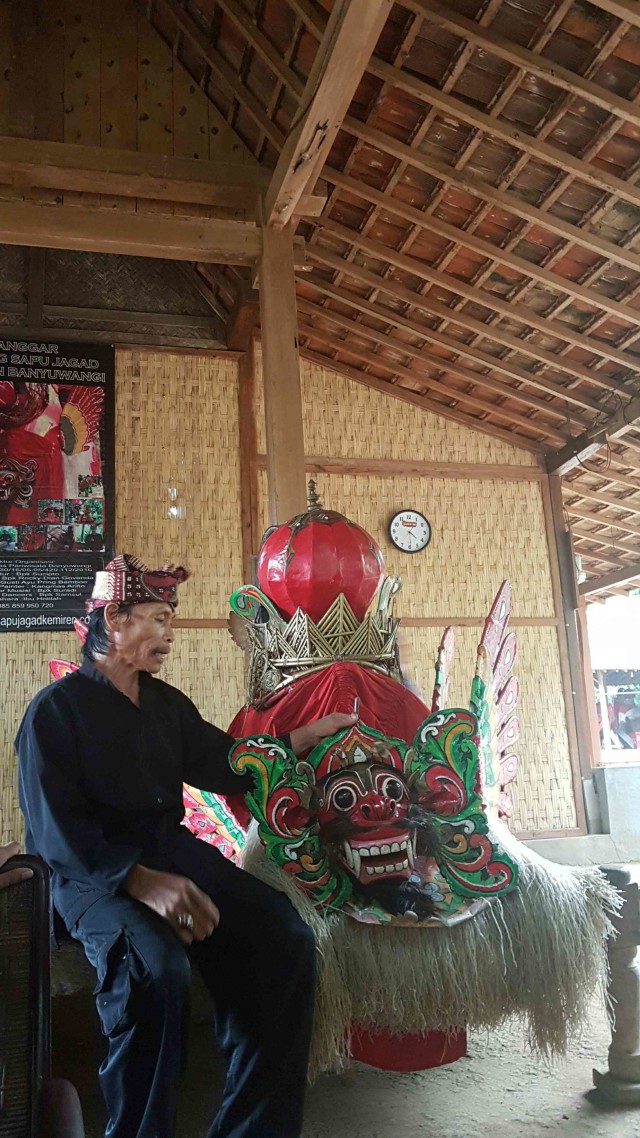 Mengenal lebih jauh sosok Mbah Ocip dan Sanggar Barong Sapu Jagad Kemiren Banyuwangi