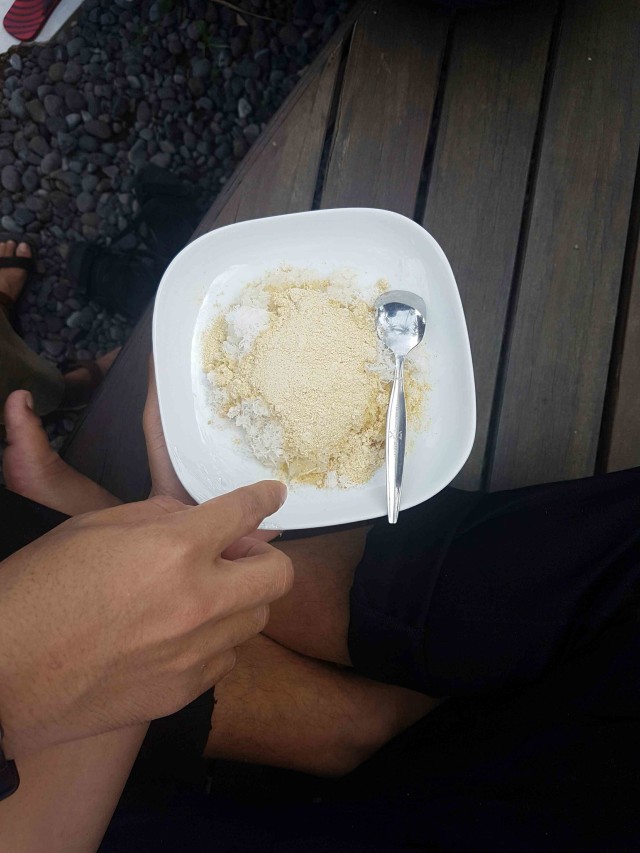 Mencicipi kuliner ketan bubuk khas Banyuwangi