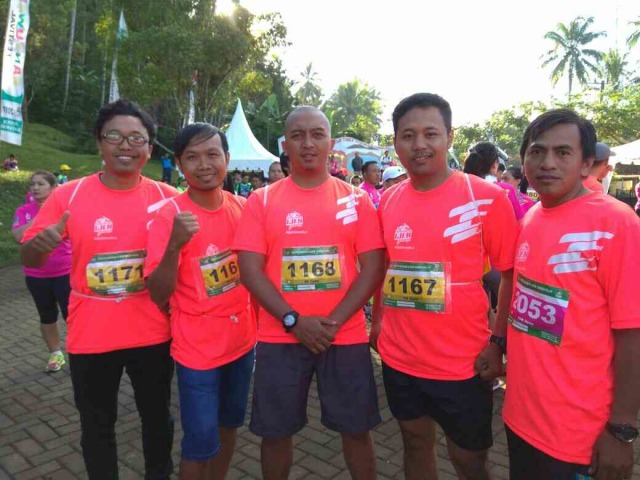 Jurnalis Sport Wangi Berlari di Ijen Green Run