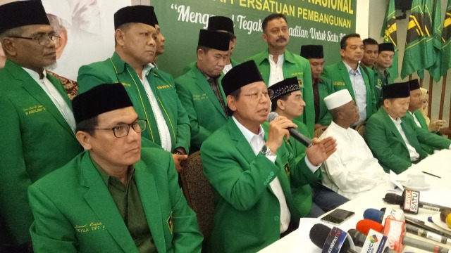 Rapimnas PPP Kubu Djan Faridz. (Foto: Fahrian Saleh/kumparan)