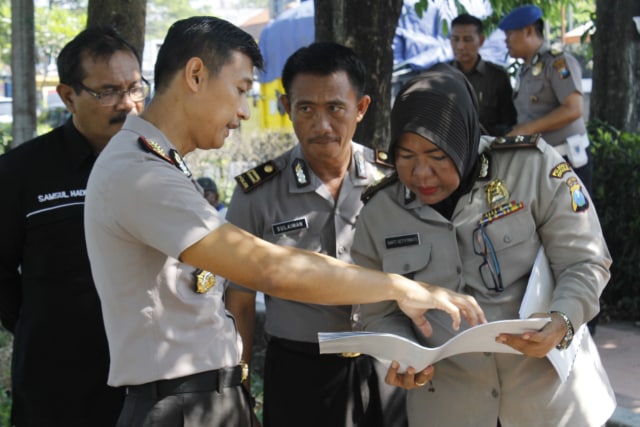 Mako Polresta Sidoarjo Segera Dibangun, Kapolresta Sidoarjo Tinjau Lokasi