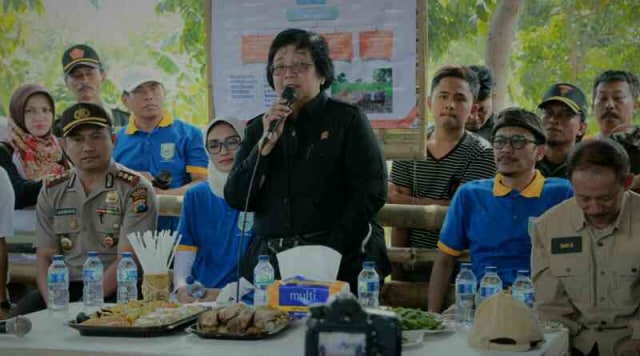 Menteri Lingkungan Hidup dan Kehutanan Tinjau Lokasi IPHPS di Kawasan Hutan Petak Brani Wetan