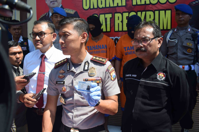 Kapolresta Sidoarjo Ungkap Kasus Perampasan Yang Dilakukan Oleh WNA