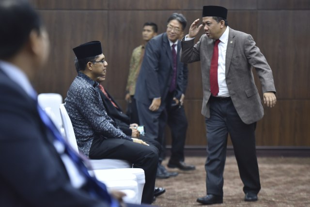 Fahri Hamzah Hormat ke Komisioner KPK Laode Muhamad Syarif