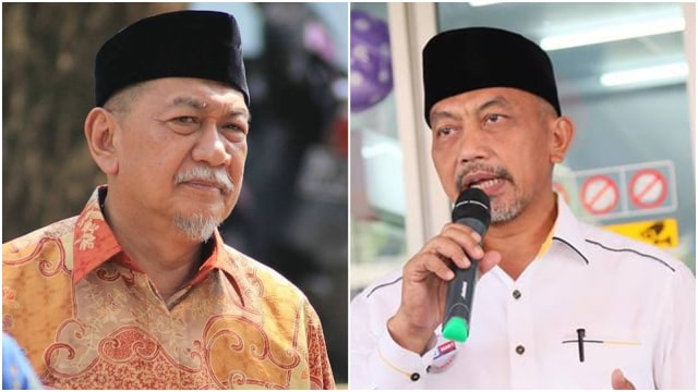 Deddy Mizwar dan Ahmad Syaikhu (Foto: Instagram/@deddy_mizwar dan Facebook Ahmad Syaikhu)