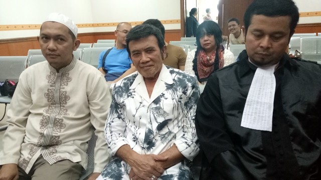 Rhoma Irama di PN Jakbar (Foto: Yurika Kencana/kumparan)