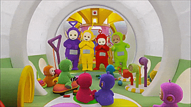 Tiddlytubbies, karakter di serial Teletubbies. (Foto: Youtube)