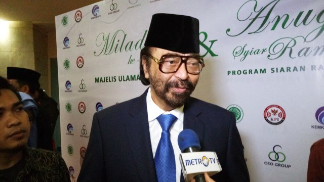 Surya Paloh. (Foto: Aprilandika Pratama/kumparan)