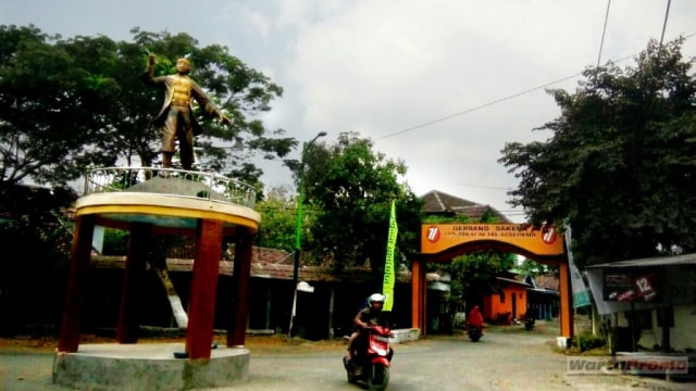 Menengok Gagahnya Patung Sakera Pejuang Pasuruan