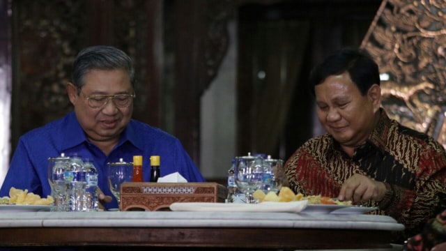 Pertemuan SBY dan Prabowo (Foto: Fanny Kusumawardhani/kumparan)