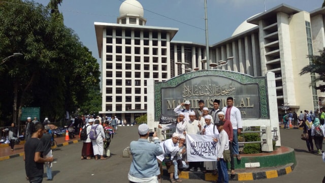 Suasana Masjid Istiqlal saat ini (Foto: Ferio Pristiawan/kumparan)