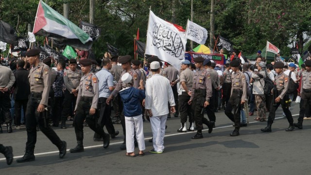 Aksi 287. (Foto: Aditia Noviansyah/kumparan)