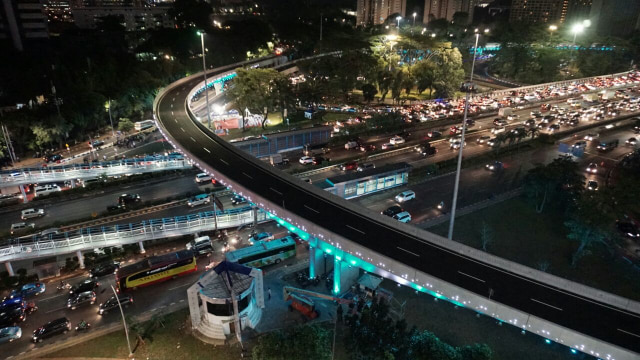 Jelang Pembukaan Simpang Susun Semanggi (Foto: Aditia Noviansyah/kumparan)