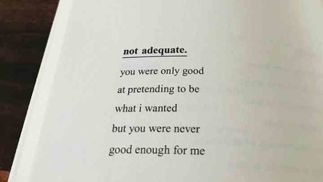 Not Adequate