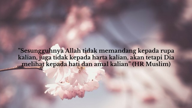 Bukan Rupa dan Harta