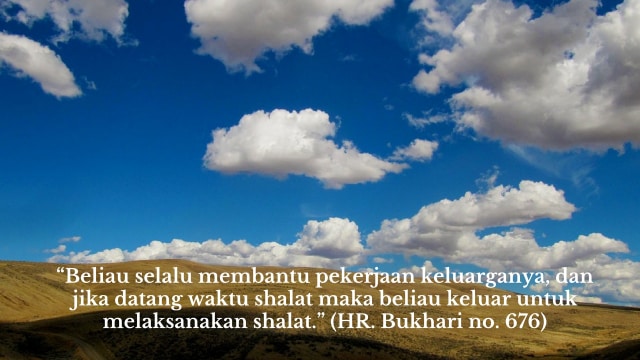 Mencontoh Sifat Tawadhu’ Nabi shallallahu ‘alaihi wa sallam (3)