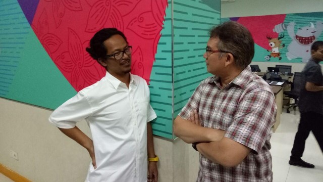 Herru Djoko dan Ferry Indrasjarief. (Foto: Bergas Agung/kumparan)