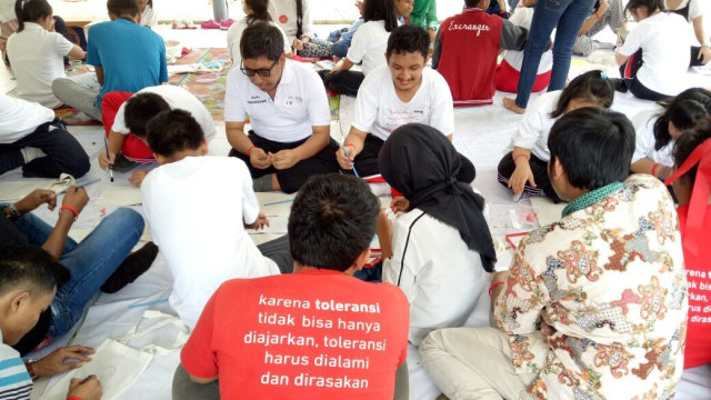 Kegiatan sabang merauke dengan SO ina. (Foto: Maulana Ramadhan/kumparan)