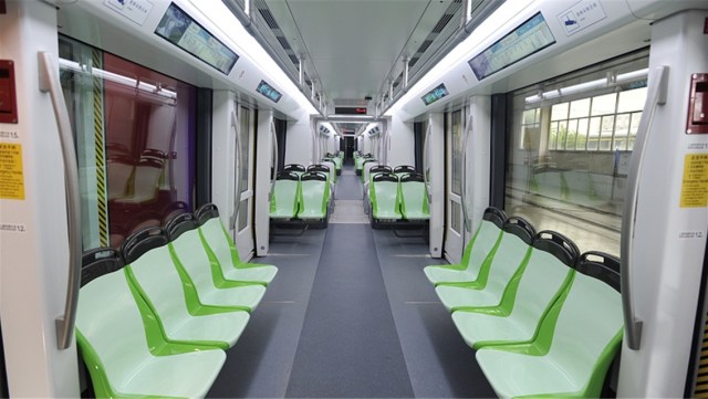 Trem tanpa sopir di China (Foto: China Daily)