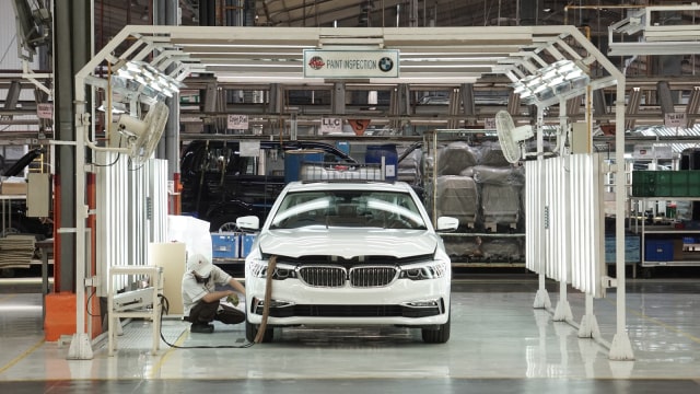 BMW All New Series 5. (Foto: Aditia Noviansyah/kumparan)