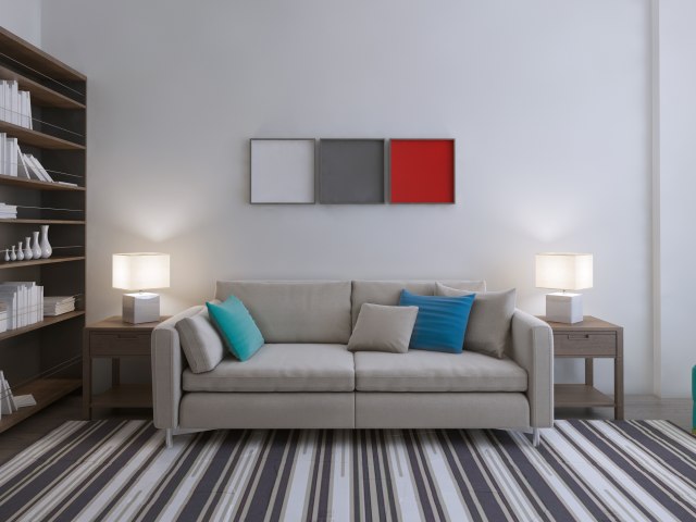 Com-Pilih Karpet Garis-Garis (Foto: Thinkstocks)