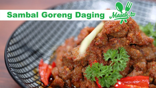Sambal Goreng Daging Kecap, Yummy!