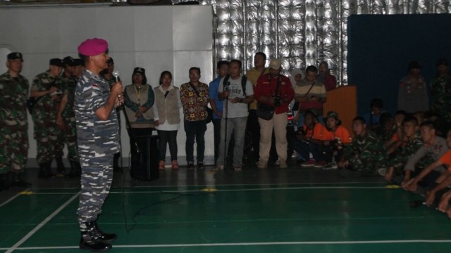 Peserta ekspedisi NKRI 2017 tiba di Merauke (Foto: Dok. Mabes TNI)